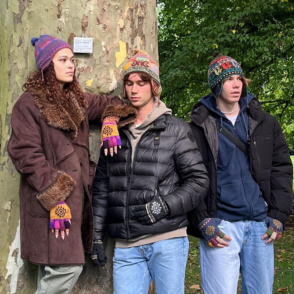 Mützen und Handschuhe